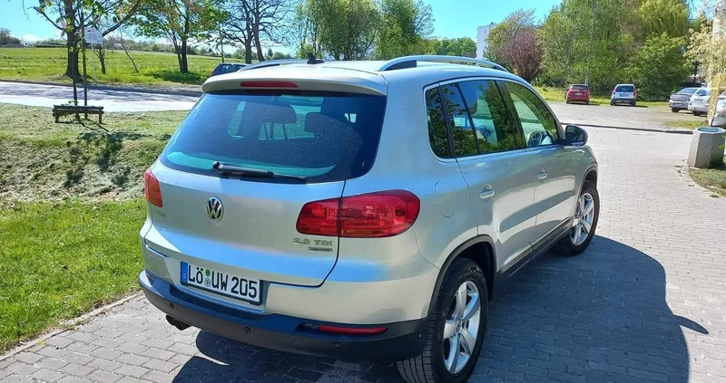 Volkswagen Tiguan cena 52900 przebieg: 189300, rok produkcji 2012 z Bielawa małe 277